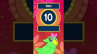 Learn to Count to 10 in Spanish  English to Spanish Counting shorts [upl. by Eolhc]