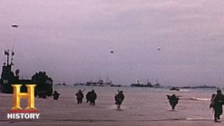 World War II in HD DDay  History [upl. by Kenzie]