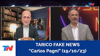 TARICO FAKE NEWS I quotCarlos Pagniquot en quotSólo una Vuelta Masquot 191023 [upl. by Htir]