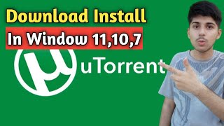 How To Download And Install UTorrent in Windows 781011 [upl. by Alekat]