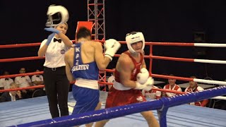 SF YM75kg URBANSKI FABIAN PAWEL POL vs BEGALIYEV SANZHAR ALI KAZ  IBA YWCHs Budva 2024 [upl. by Llednew871]