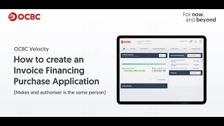 How to Create an Invoice Financing Purchase Application Maker and Authoriser are same person [upl. by Cyndy]