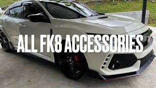 All Fk8 Accessories Type R [upl. by Naerad]