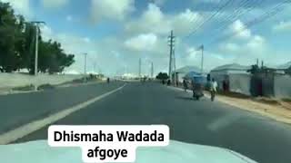 Dhismaha wadada afgooye iyo muqdisho [upl. by Vashtee]