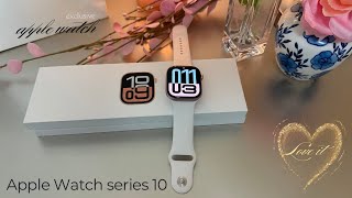 My New Apple Watch series 10 Video Unboxing [upl. by Haines]