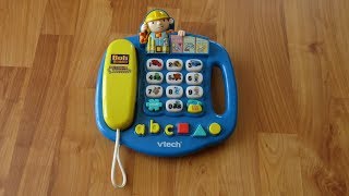 VTech Bob the Builder Bobs Talking Telephone [upl. by Sallyann]