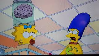 Barts Brain alternate Simpsons opening [upl. by Innad752]