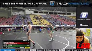 Junior 113 Darrick Stacey East ID Elite Wrestling Club Vs Sean Spidle Team Donahoe [upl. by Wrand]