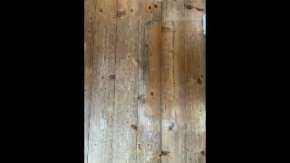 Holz Parkett renovieren und auffrischen ohne Schleifen handwerk flooring diy woodworking [upl. by Anitnatsnok]