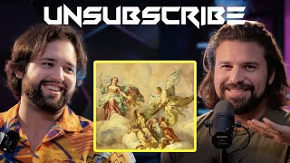 The Biblical Lore Of Angels amp Demons ft Wendigoon amp Brandon Herrera  Unsubscribe Podcast Clips [upl. by Garneau]