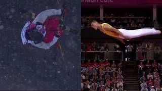 ENG Two different events beyond the season 7 FreestyleSkiing VS Trampoline [upl. by Justis]