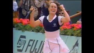 1997 French Open Semifinal  Martina Hingis vs Monica Seles  June 5 1997 [upl. by Goldberg107]