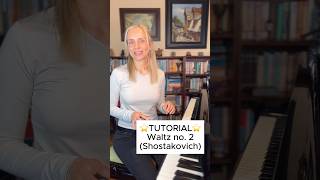 ⭐️TUTORIAL⭐️ Waltz No 2 Shostakovich EASY [upl. by Sardse]