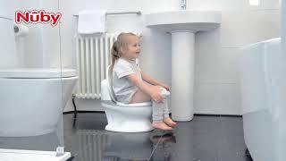 My Real Potty Mini Size Toilet  Nuby [upl. by Tnattirb]