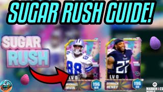 2 FREE SUGAR RUSH ICONICS SUGAR RUSH FULL GUIDE Madden Mobile 23 [upl. by Atikcir]