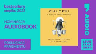 Bestsellery Empiku 2023  Chłopki Joanna KucielFrydryszak Audiobook PL [upl. by Llehctim]