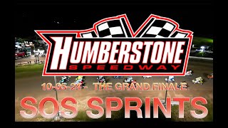 🏁 Humberstone Speedway 100524 360 SOS SPRINT FEATURE RACE  THE FINAL RACE NIGHT [upl. by Atillertse61]