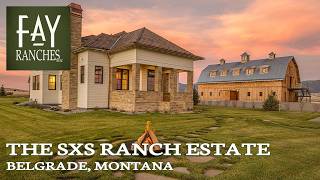 Montana Property For Sale  The SxS Ranch Estate  Belgrade MT [upl. by Enej]