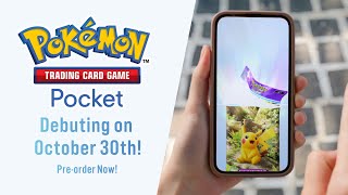 Pokémon TCG Pocket Trailer  Preregister Now [upl. by Lynelle]