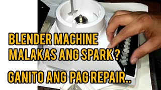 How to repair a blender machine tletechcher [upl. by Yelsnia]