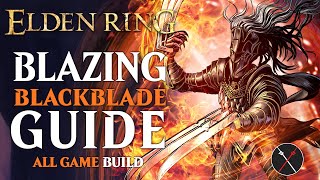 Elden Ring Claws Build  How to Build a Blazing Blackblade Guide All Game Build [upl. by Harolda]