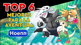 TOP 6 MEJORES POKÉMON PARA LA AVENTURA EN RUBÍ ZAFIRO Y ESMERALDA [upl. by Ricard225]