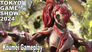 Warframe Koumei Gameplay Reveal TGS 2024 [upl. by Eilyah]