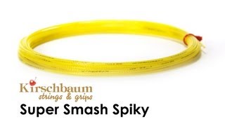 Kirschbaum Super Smash Spiky String Review [upl. by Cruce917]