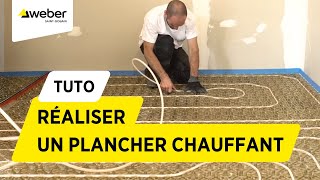 Comment réaliser rapidement un plancher chauffant   Weber [upl. by Olivia]