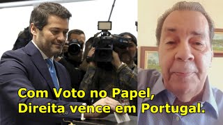 Direita vence em Portugal com voto no papel e Milei joga o Fundão Eleitoral no lixo [upl. by Brittain]