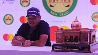 The DGC Open 2023 Champion Miguel Tabuena speaks [upl. by Hahnke]