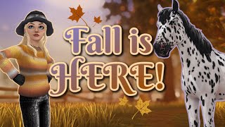 Buying bazaar horses  fall fits 🍂 Star Stable Online [upl. by Molohs]