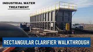 Walkthrough CW3000 Rectangular Wastewater Clarifier [upl. by Hatty828]