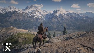 Pronghorn Ranch to Strawberry  Red Dead Redemption 2 Xbox Series X  4K [upl. by Nimajeb]