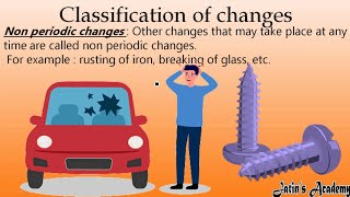 What are periodic and nonperiodic changes with examples Chemistry ICSE jatinacademy [upl. by Adnarym]