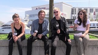 Interview with Wolf Alice Round Three [upl. by Ahsem290]