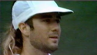 Ivanisevic vs Agassi Wimbledon final 1992 [upl. by Eseerehs344]