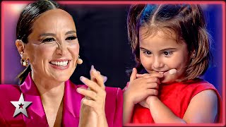 5 Year Old Blind Girl is an INSPIRATION on Spains Got Talent [upl. by Englis]