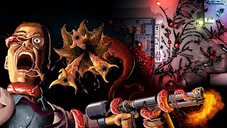 Escape A Rapidly Spreading Mass of Infesting Flesh  DEMON SPORE [upl. by Fadil]