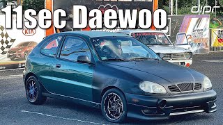 350HP Supercharged Daewoo Lanos de 11 segundos “La Vira”  DIPR Vlogs [upl. by Naawaj374]