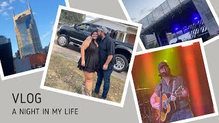 VLOG Riley Green amp Ella Langley concert NASHVILLE TN [upl. by Rosella]