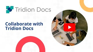 Collaborate with Tridion Docs [upl. by Ainuj50]