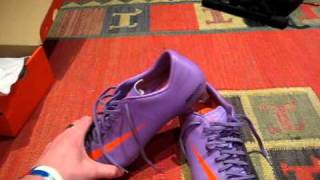 Unboxing  Nike Mercurial Victory Violet  Orange Obsidian [upl. by Acinoj]