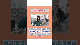 基隆公益青年電動機車方案擴大辦理 邀市民攜手共創綠色家園！基隆 電動機車 月資費 補助 光陽機車 華菱 ione 環保 減碳 放言 shorts 基隆市環境保護局廣告 [upl. by Amoakuh]