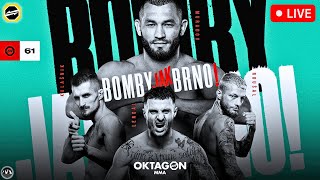 OKTAGON 61 Paradeiser vs Duque  LIVE STREAM  MMA FIGHNT COMPANION  PRELIMS  Czech Republic [upl. by Adley]