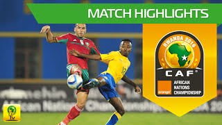 Gabon vs Morocco  Orange African Nations Championship Rwanda 2016 [upl. by Elram]