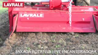 Enxada Rotativa Leve Encanteiradora [upl. by So]