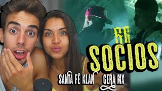 REACCION a SOCIOS de SANTA FE KLAN y GERA MX [upl. by Htesil]