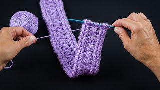 Crochet headband for beginners quickly and easily [upl. by Gerius]