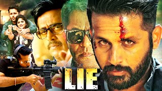 LIE Hindi Dubbed Action Thriller Movie  Nithin Megha Akash Ravi Kishan Arjun Sarja  2024 Movie [upl. by Artsa]